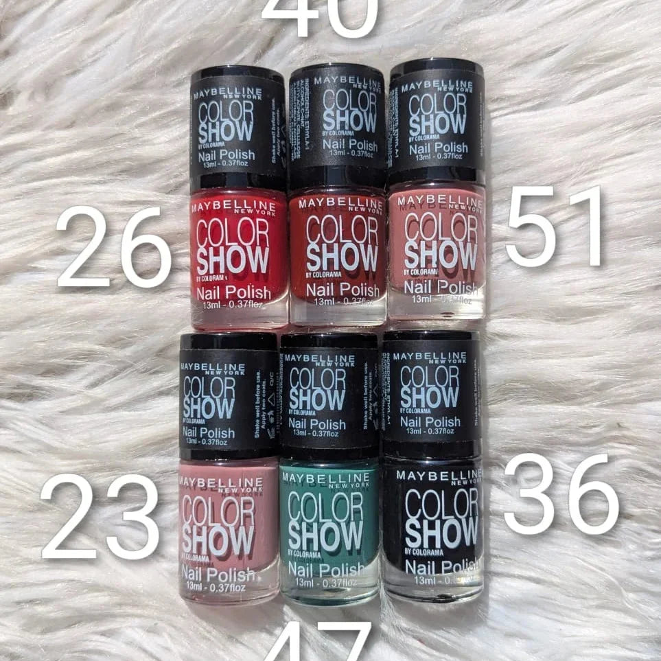 Maybelline Permanent Nail Paint - Buy Online in Pakistan at Cosmia.pk