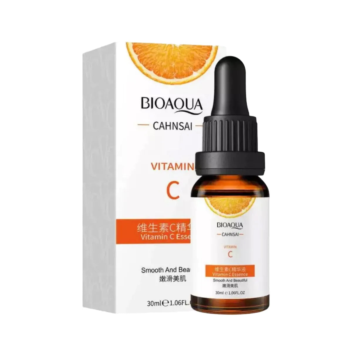 Bioaqua Vitamin C Anti-Aging Brightening Facial Serum - 30ml - Buy Online in Pakistan at Cosmia.pk