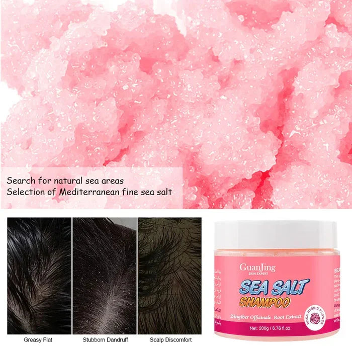 Guanjing Sea Salt Hair Loss Treatment Shampoo - 200gm - Buy Online in Pakistan at Cosmia.pk