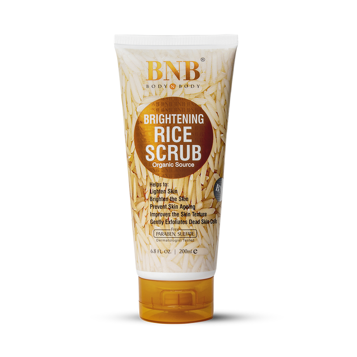 Original BNB Rice Brightening Scrub - Buy Online in Pakistan at Cosmia.pk