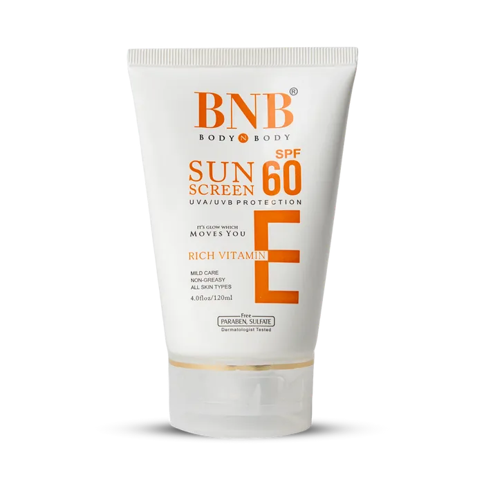 BNB Sun Screen (SPF 60) - 120ml - Buy Online in Pakistan at Cosmia.pk