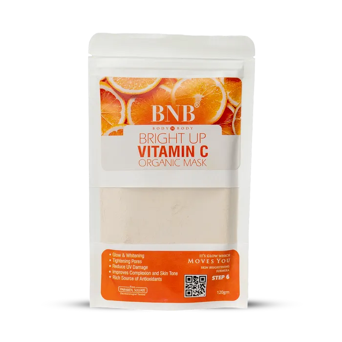 BNB Bright Up Vitamin C Mask - 120gm - Buy Online in Pakistan at Cosmia.pk