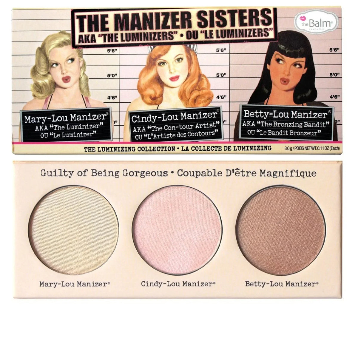 3 Colors The Balm - The Manizer Sister - Buy Online in Pakistan at Cosmia.pk