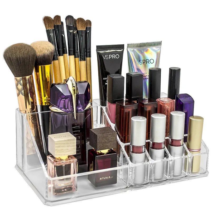 4 Compartments Makeup Lipstick Storage Container - Buy Online in Pakistan at Cosmia.pk