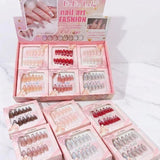 DoDo Lady Nail Art Fashion Press On Nails Set - 12Pcs - Buy Online in Pakistan at Cosmia.pk
