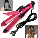 Nova 2 In 1 Professional Hair Curler & Hair Straightener - Buy Online in Pakistan at Cosmia.pk
