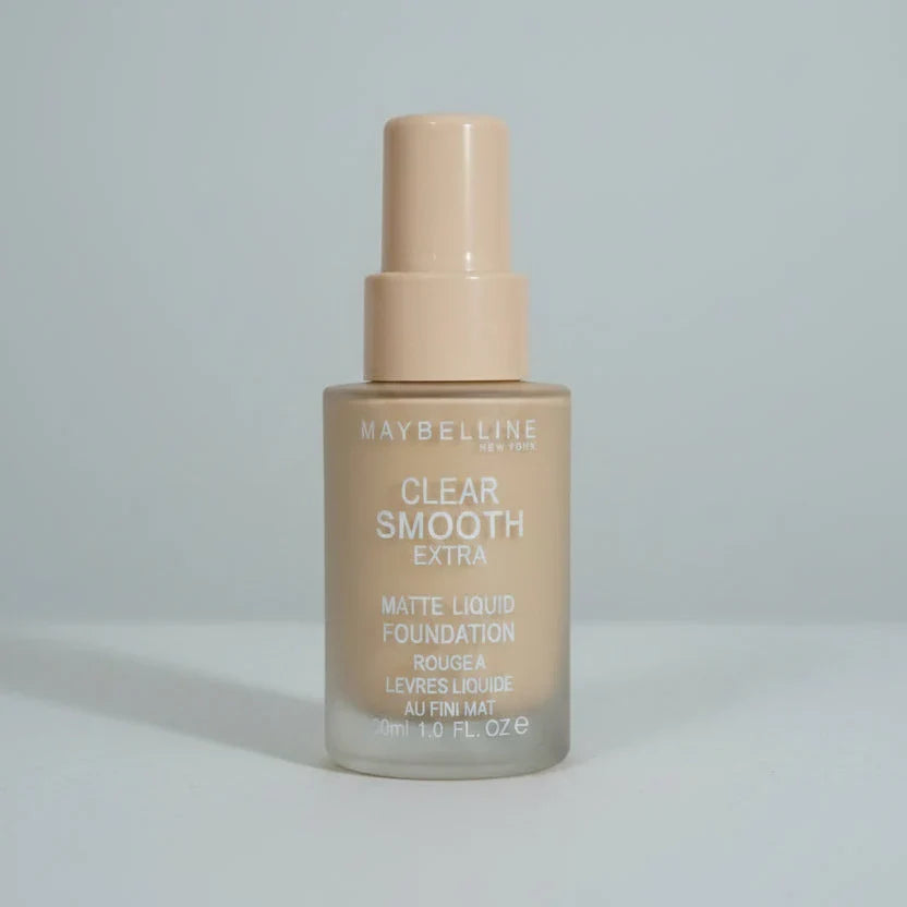 Maybelline New York Clear Smooth Extra Matte Liquid Foundation - 30ml - Buy Online in Pakistan at Cosmia.pk
