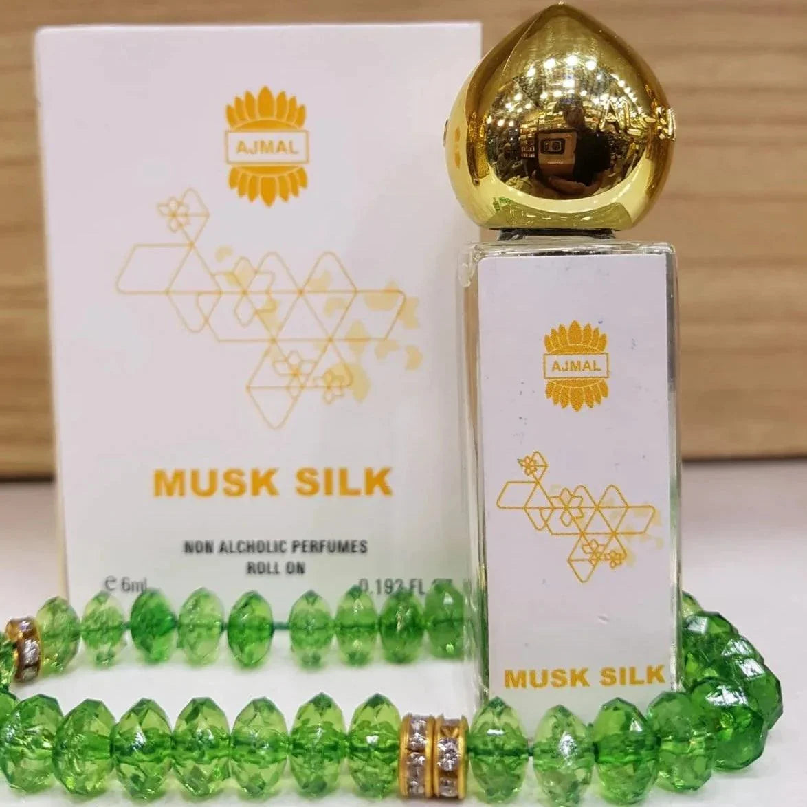 Musk Silk Attar with Tasbeeh - 6ml - Buy Online in Pakistan at Cosmia.pk