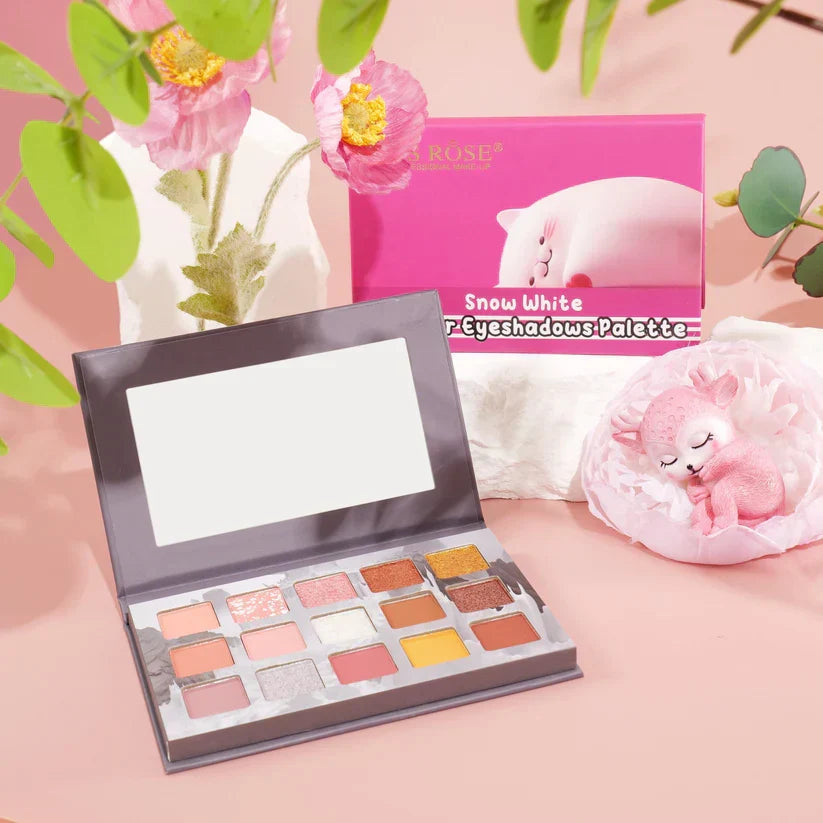 Miss Rose 15 Snow White Color Palette - Buy Online in Pakistan at Cosmia.pk