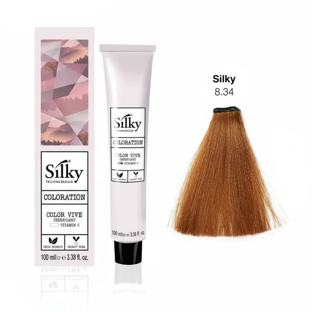 Silky 8.34 Hair Color – 100ml - Buy Online in Pakistan at Cosmia.pk