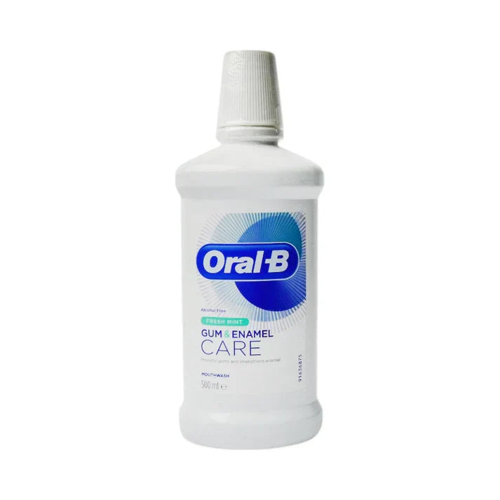 Oral-B Gum & Enamel Care Fresh Mint Mouthwash 500m - Buy Online in Pakistan at Cosmia.pk