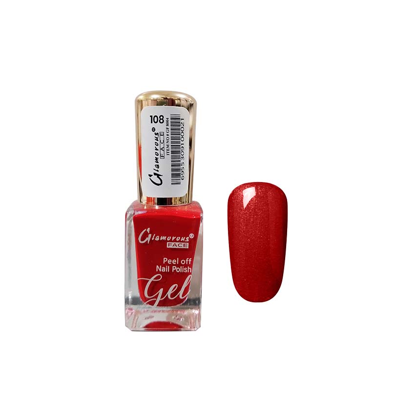 Glamorous Face Gel Peel Off Nail Polish (50 Colours) - Buy Online in Pakistan at Cosmia.pk