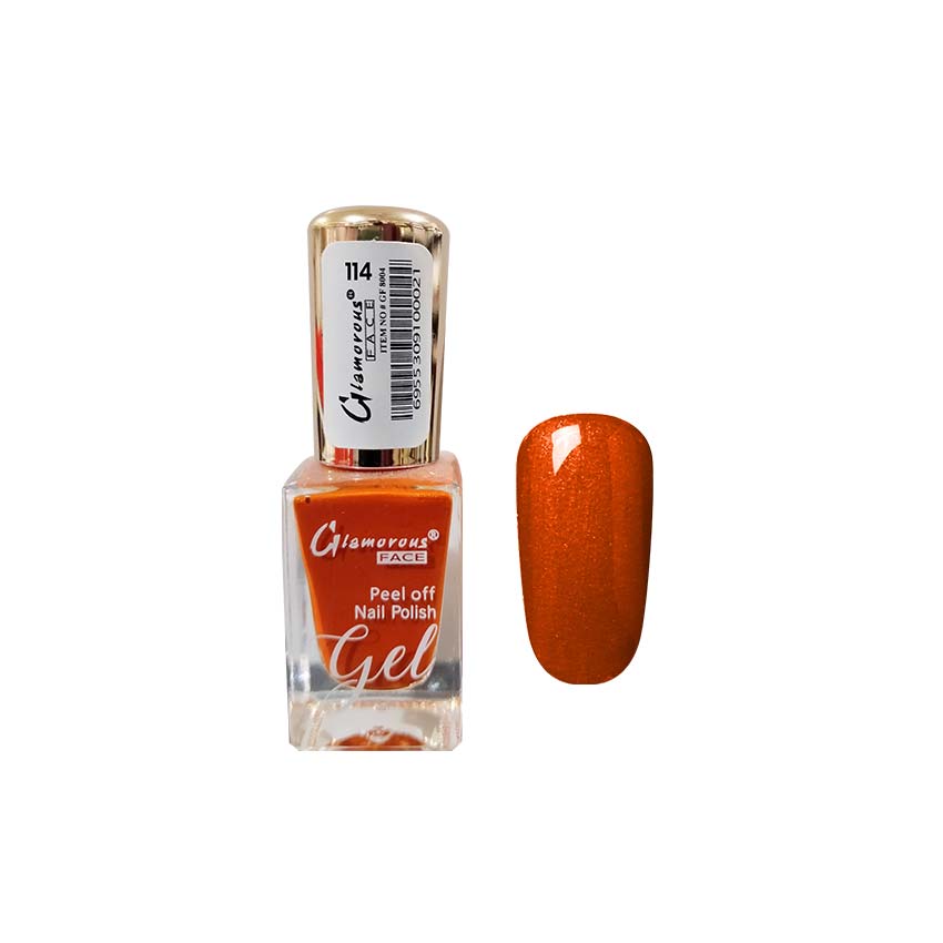 Glamorous Face Gel Peel Off Nail Polish (50 Colours) - Buy Online in Pakistan at Cosmia.pk