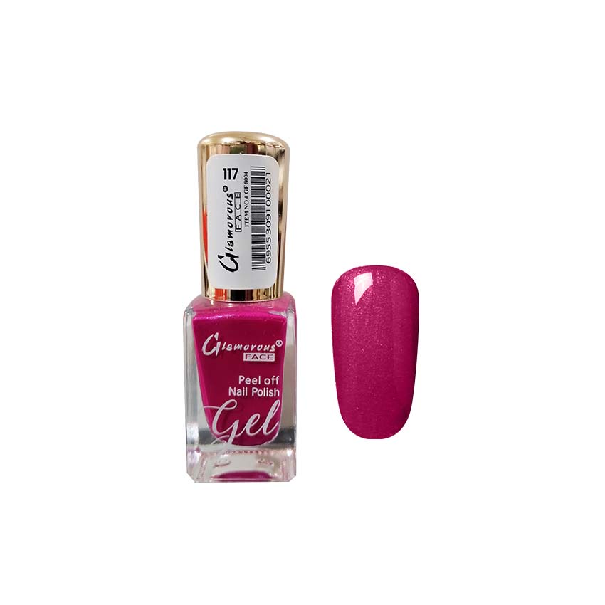 Glamorous Face Gel Peel Off Nail Polish (50 Colours) - Buy Online in Pakistan at Cosmia.pk