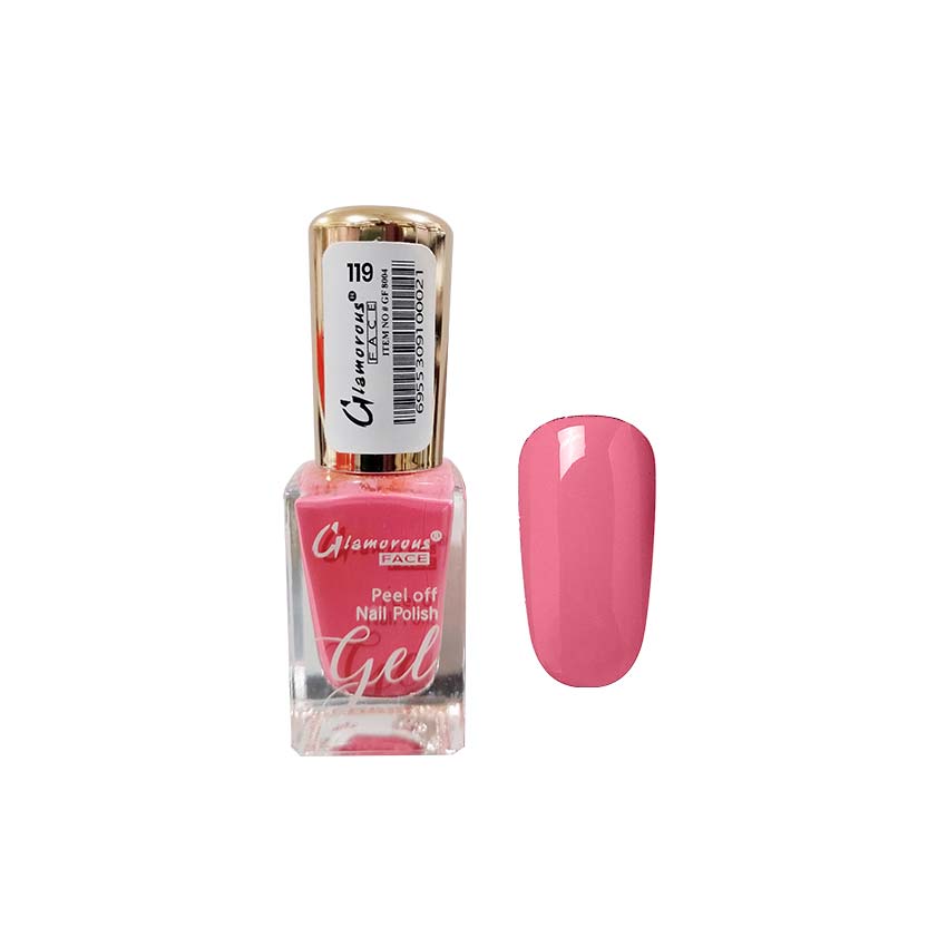 Glamorous Face Gel Peel Off Nail Polish (50 Colours) - Buy Online in Pakistan at Cosmia.pk