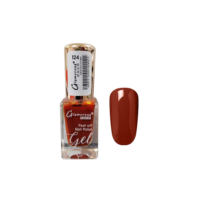 Glamorous Face Gel Peel Off Nail Polish (50 Colours) - Buy Online in Pakistan at Cosmia.pk