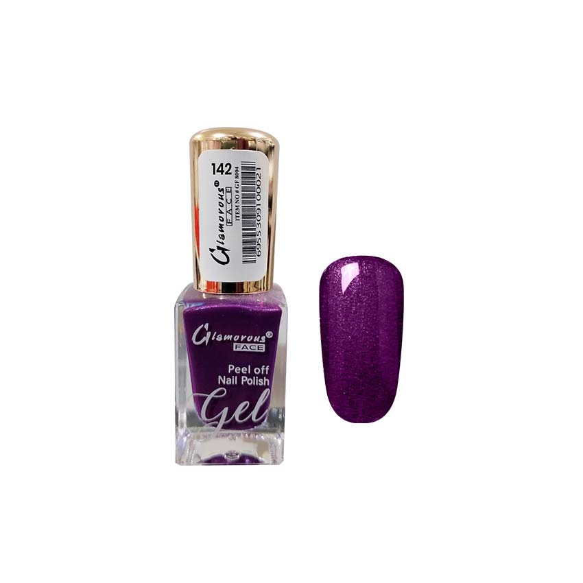 Glamorous Face Gel Peel Off Nail Polish (50 Colours) - Buy Online in Pakistan at Cosmia.pk