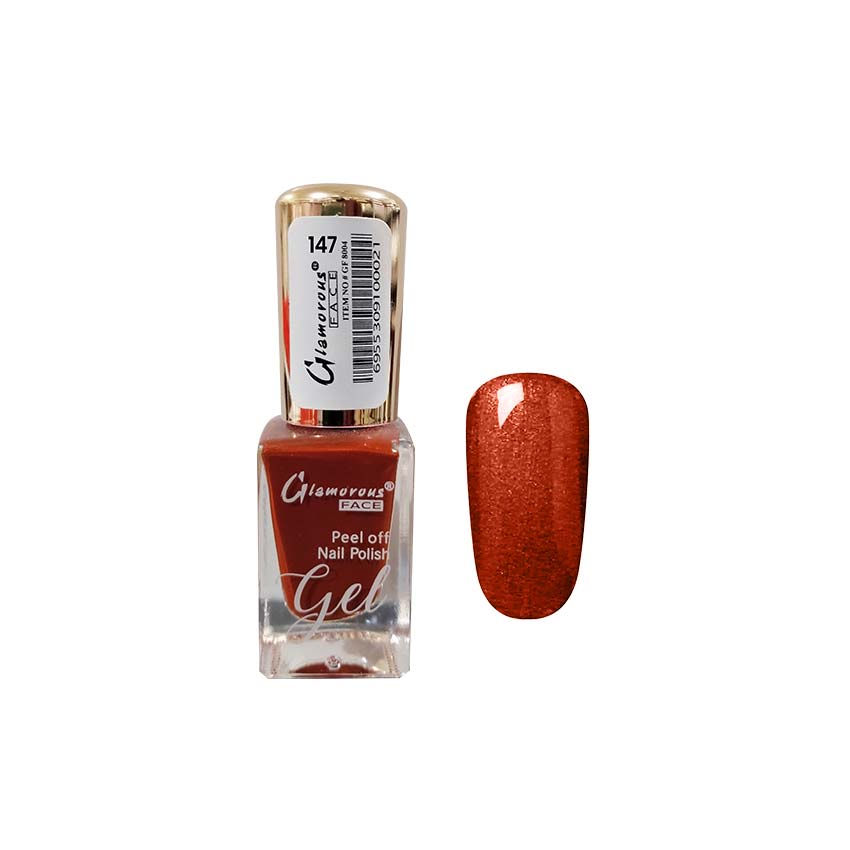 Glamorous Face Gel Peel Off Nail Polish (50 Colours) - Buy Online in Pakistan at Cosmia.pk