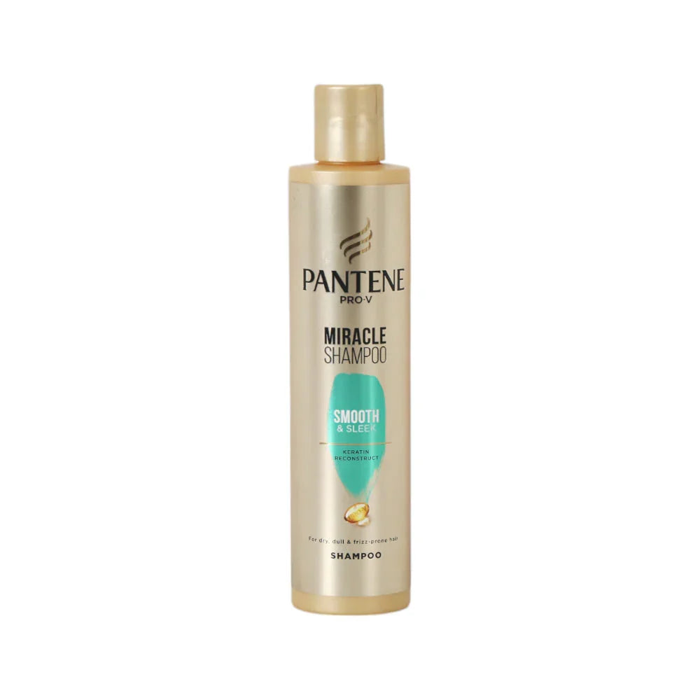 Pantene Shampoo PRO-V Miracle Smooth & Sleek - 250 ML - Buy Online in Pakistan at Cosmia.pk