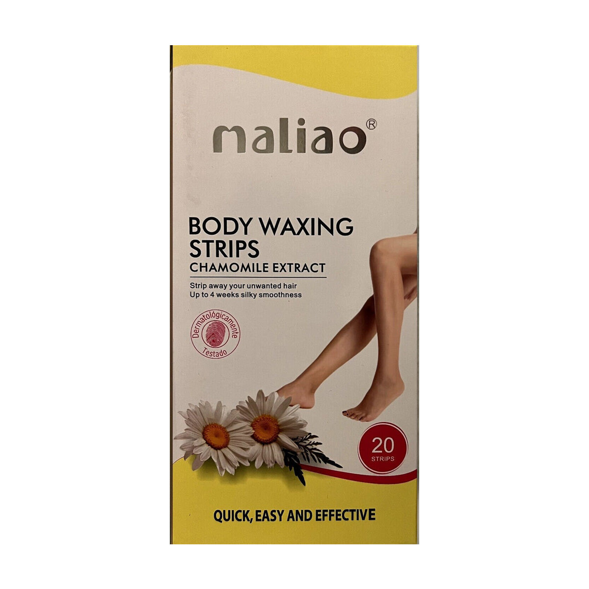 Maliao Wax Strips Extracts Full Body - 10 Strips - Buy Online in Pakistan at Cosmia.pk