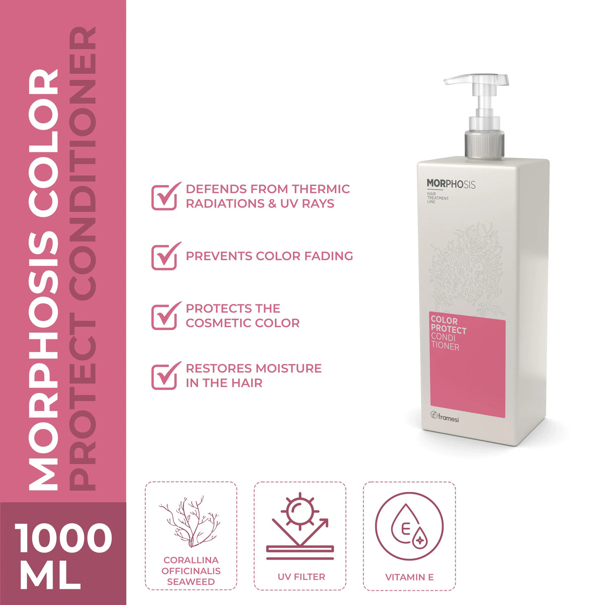 Framesi - Morphosis Color Protect Conditioner 1000 ml - Buy Online in Pakistan at Cosmia.pk