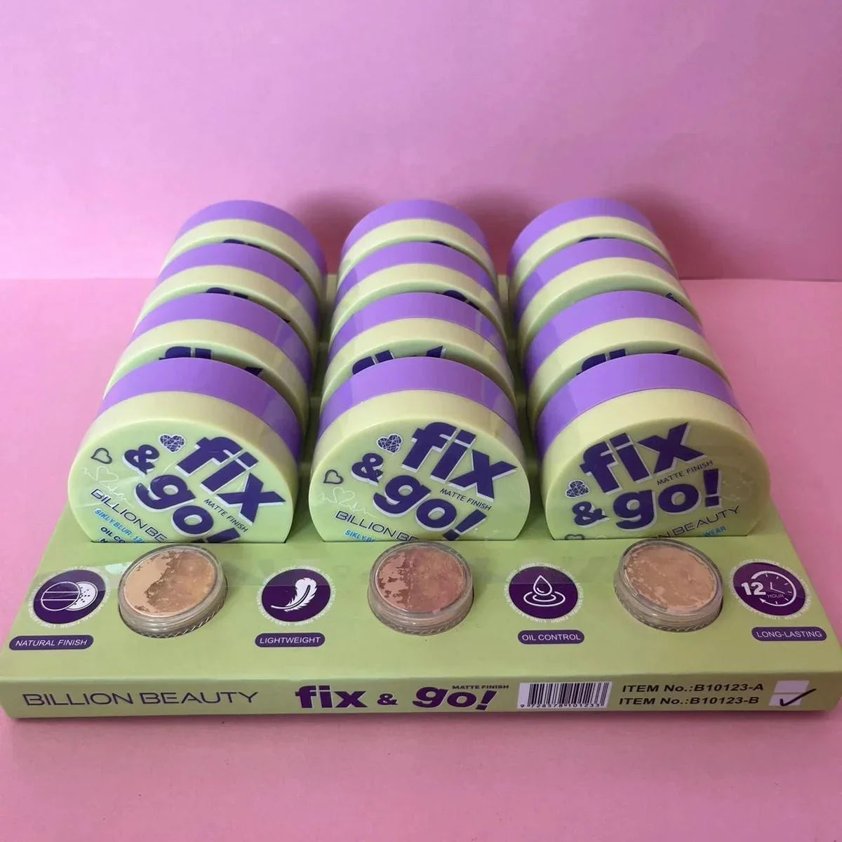 Billion Beauty Matte Finish Fix & Go Loose Powder - Buy Online in Pakistan at Cosmia.pk