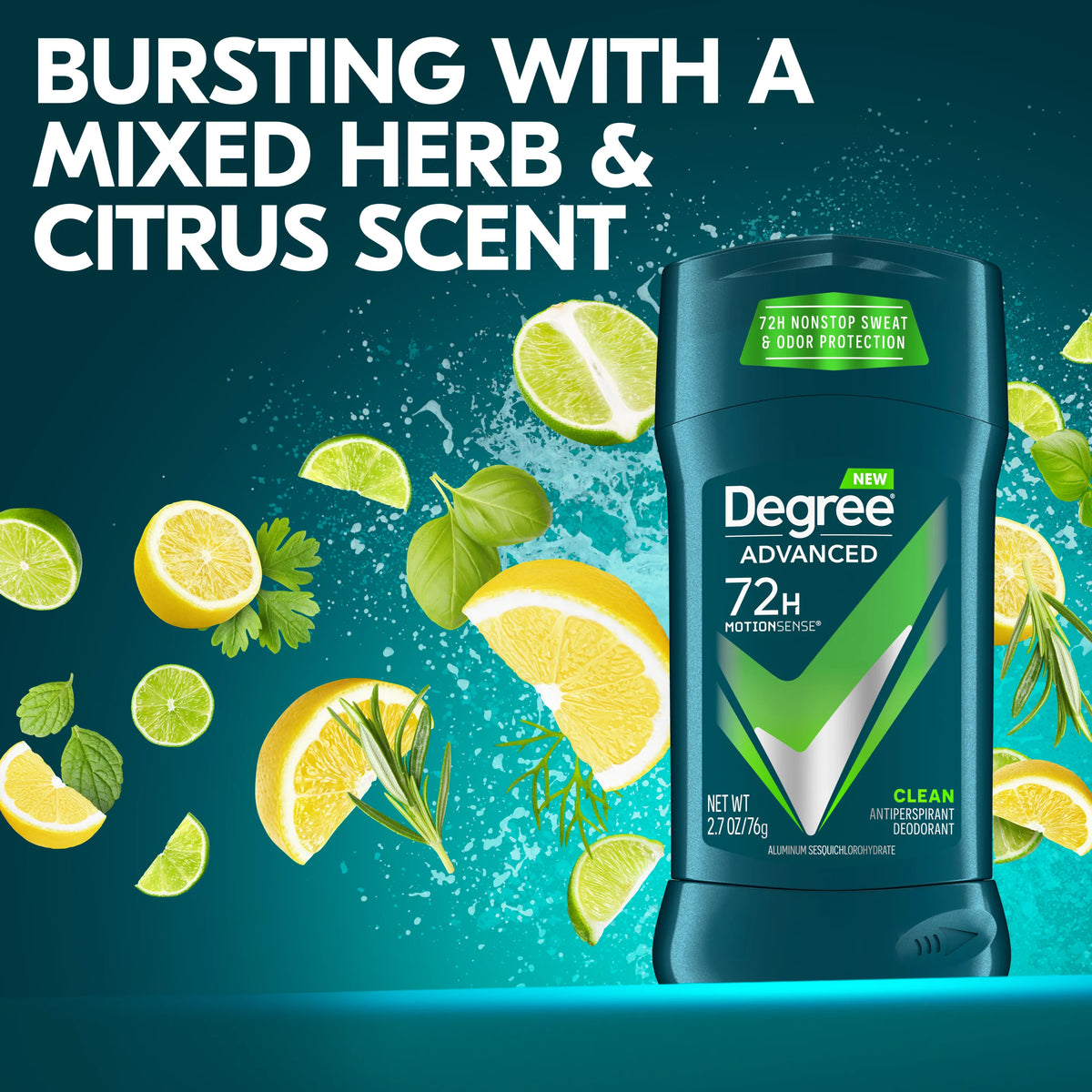 Degree Clean Antiperspirant Deodorant Stick - 85g - Buy Online in Pakistan at Cosmia.pk