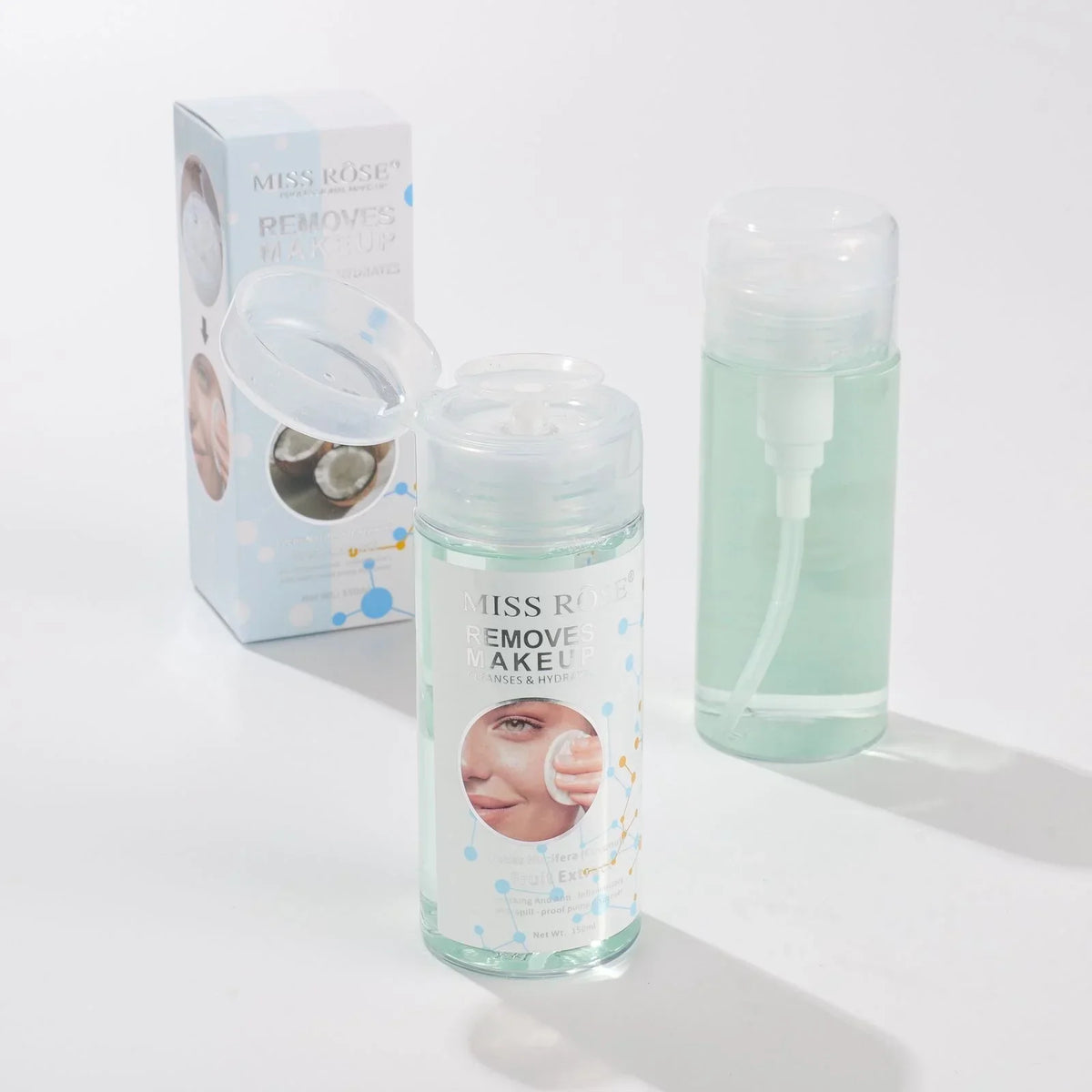 Miss Rose Coconut Makeup Remover - 150ml - Buy Online in Pakistan at Cosmia.pk