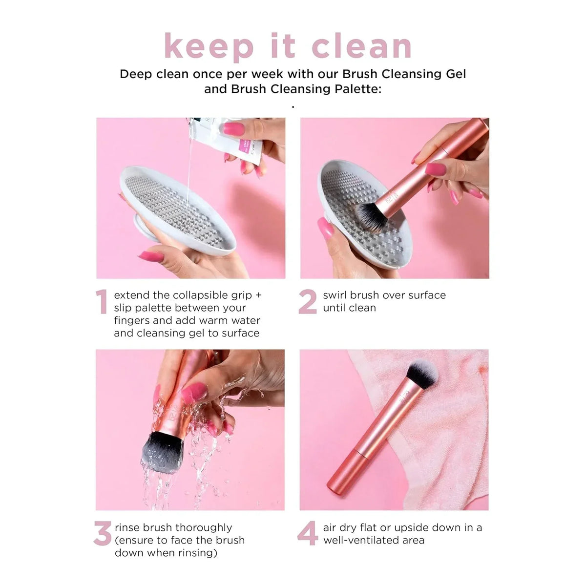 Real Techniques- The Wanderer Makeup Brush Set (8Pcs) - Buy Online in Pakistan at Cosmia.pk