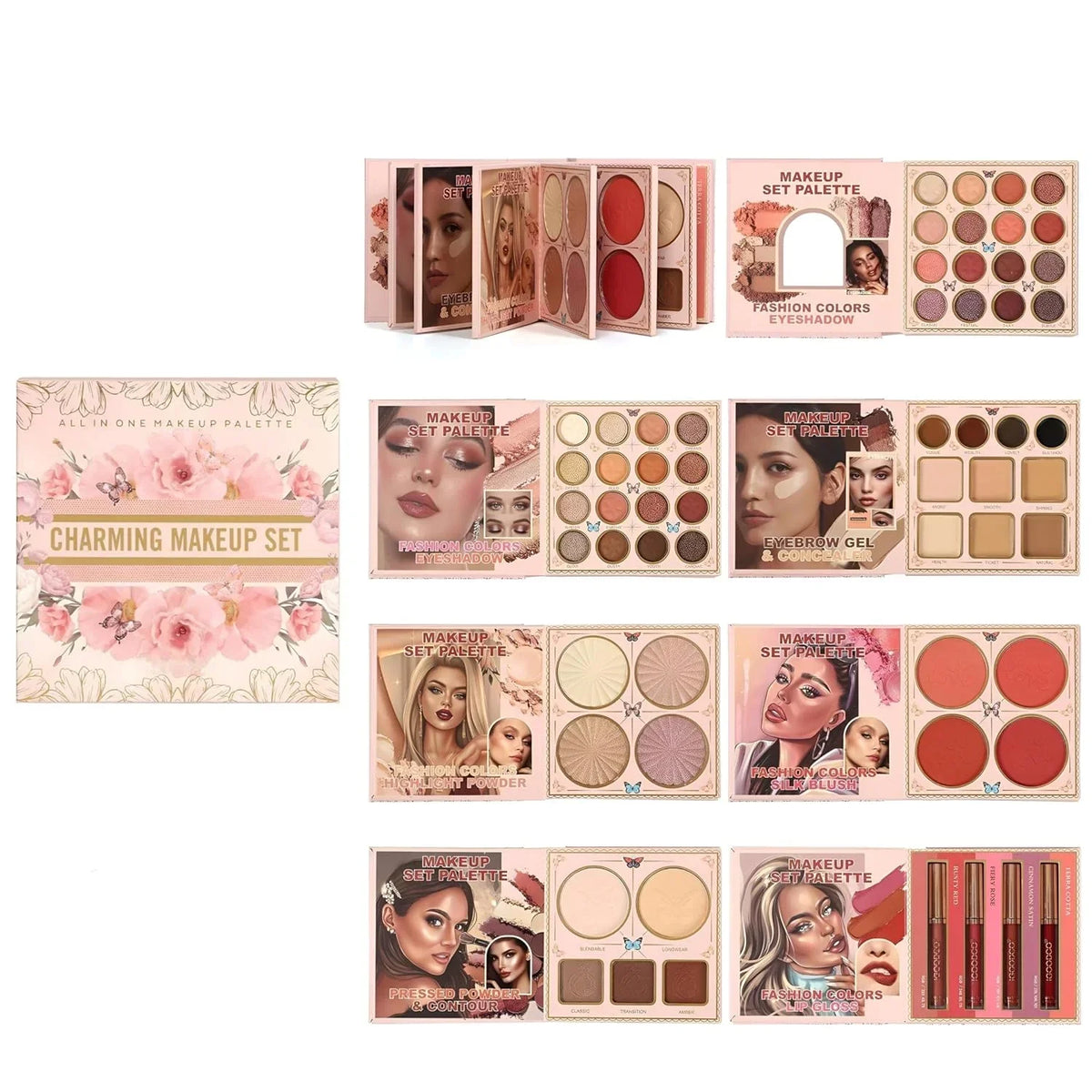 All in One 7 Pages Makeup Book - Buy Online in Pakistan at Cosmia.pk