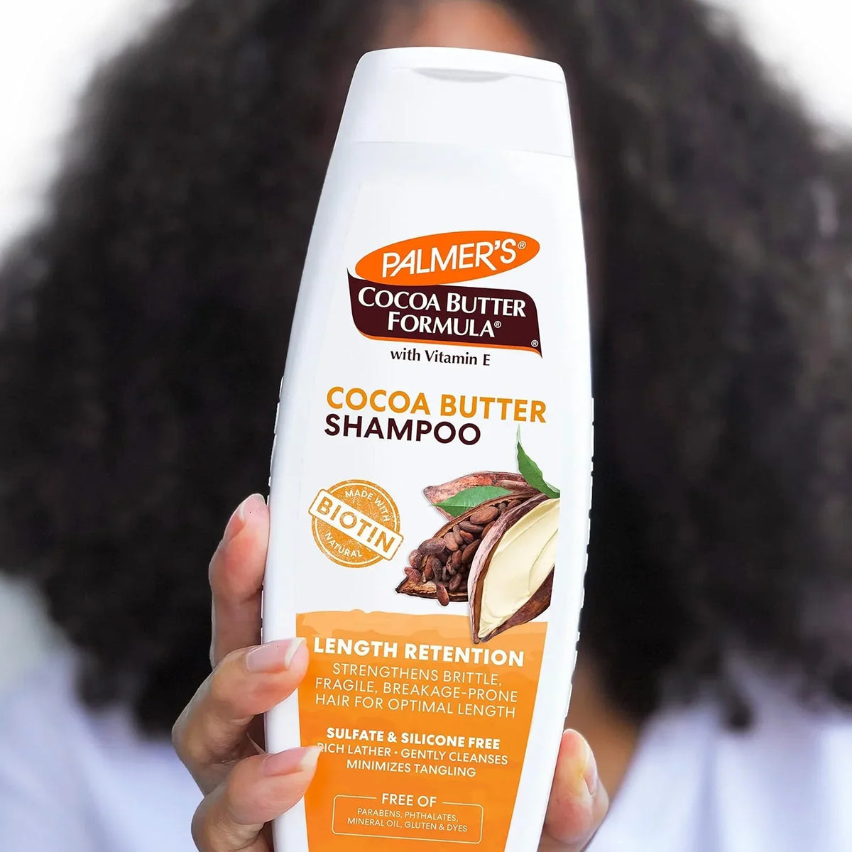 Palmer's Cocoa Butter Formula Biotin Length Retention Shampoo - 400ml - Buy Online in Pakistan at Cosmia.pk