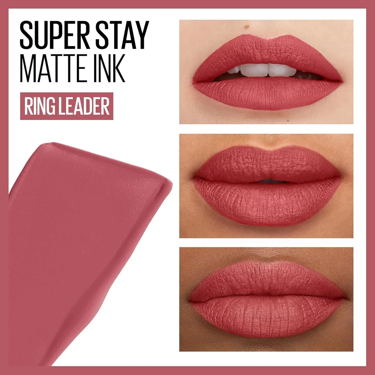 Maybelline - Superstay Matte Ink Lipstick - Pinks Edition - 175 Ringleader - Buy Online in Pakistan at Cosmia.pk