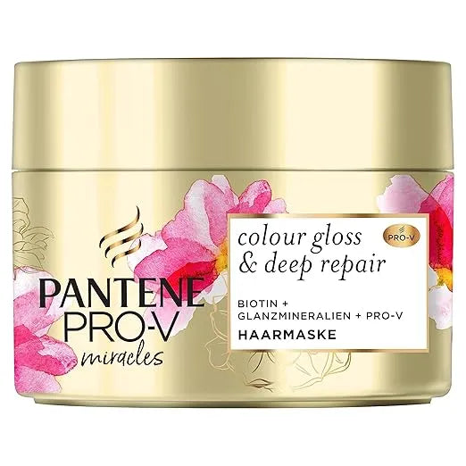 Pantene Pro‑V Miracles Colour Gloss & Deep Repair Hair Mask – 300 ml - Buy Online in Pakistan at Cosmia.pk
