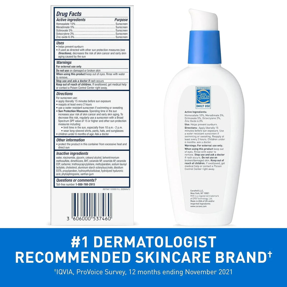 CeraVe AM Facial Moisturizing Lotion with SPF 30 60ml - Buy Online in Pakistan at Cosmia.pk