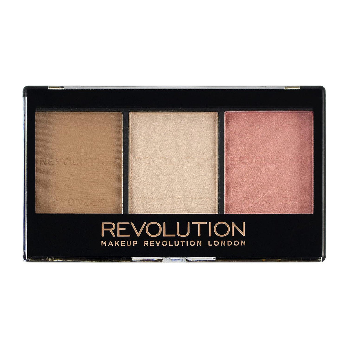 Revolution 3 in 1 Kit Bronzer + Highlighter + Blusher - Buy Online in Pakistan at Cosmia.pk