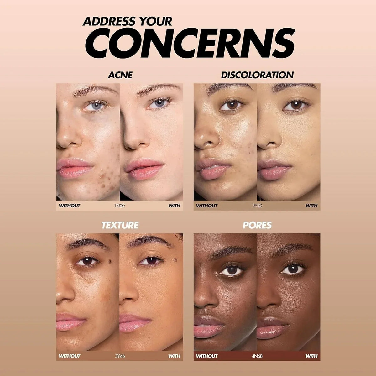 Colorsix MAKE UP FOR EVER HD Skin Undetectable Longwear Foundation - Buy Online in Pakistan at Cosmia.pk