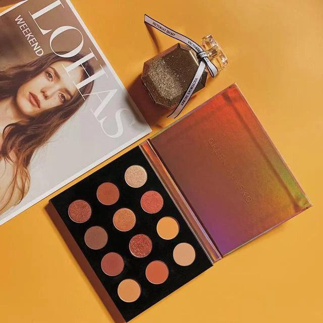 12 Color Green Alasko - Eyeshadow Palette - Buy Online in Pakistan at Cosmia.pk