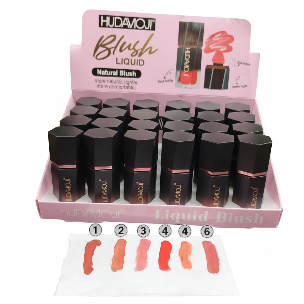 Hudamoji Natural Long Lasting Matte Cheek Liquid Blusher - Buy Online in Pakistan at Cosmia.pk