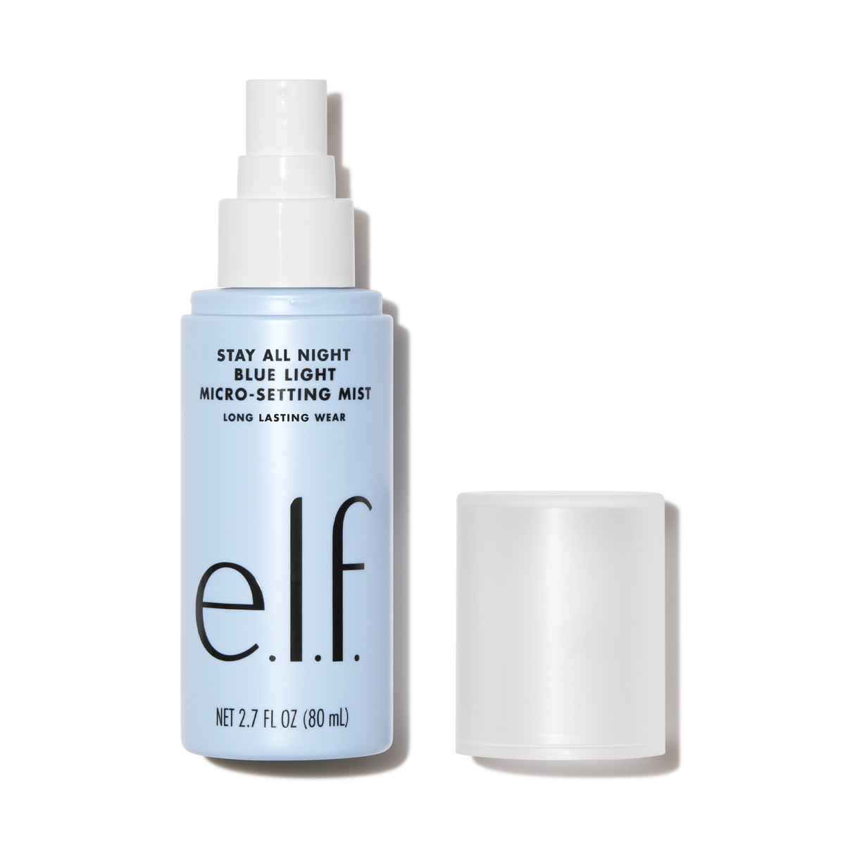 e.l.f. Stay All Night Blue Light Micro-Setting Mist 80ml bottle with cap off — buy online in Pakistan at Cosmia.pk