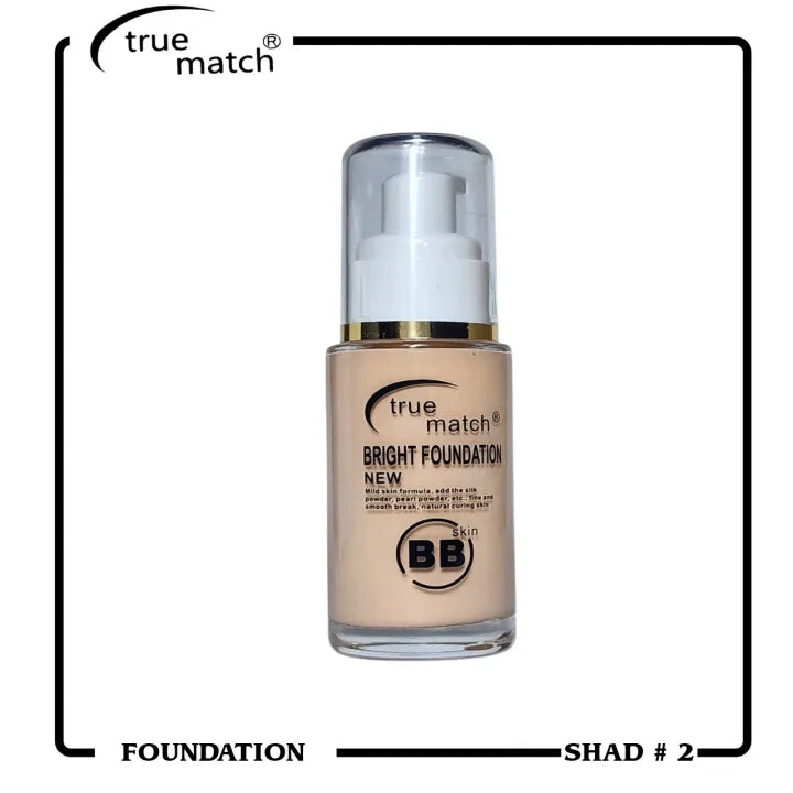 True Match Bright Liquid Foundation Smooth Full Coverage - Buy Online in Pakistan at Cosmia.pk