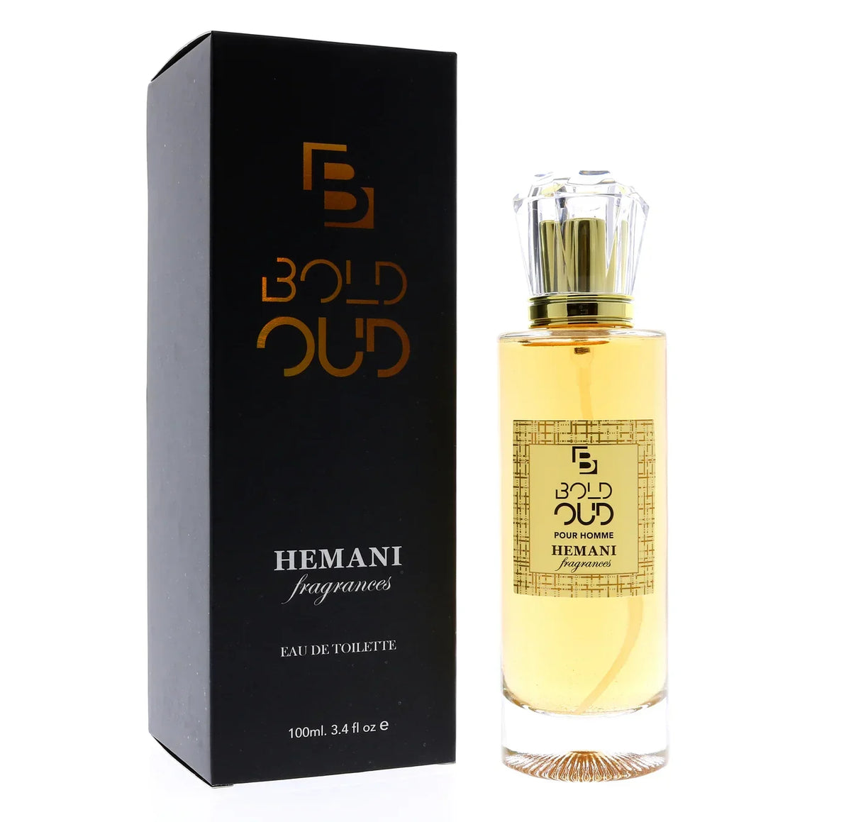 Hemani Bold Oud Perfume for Men & Women - 100ml - Buy Online in Pakistan at Cosmia.pk