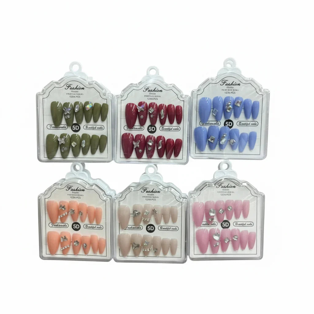 Fashion 5D Rhinston Style Nails - Buy Online in Pakistan at Cosmia.pk