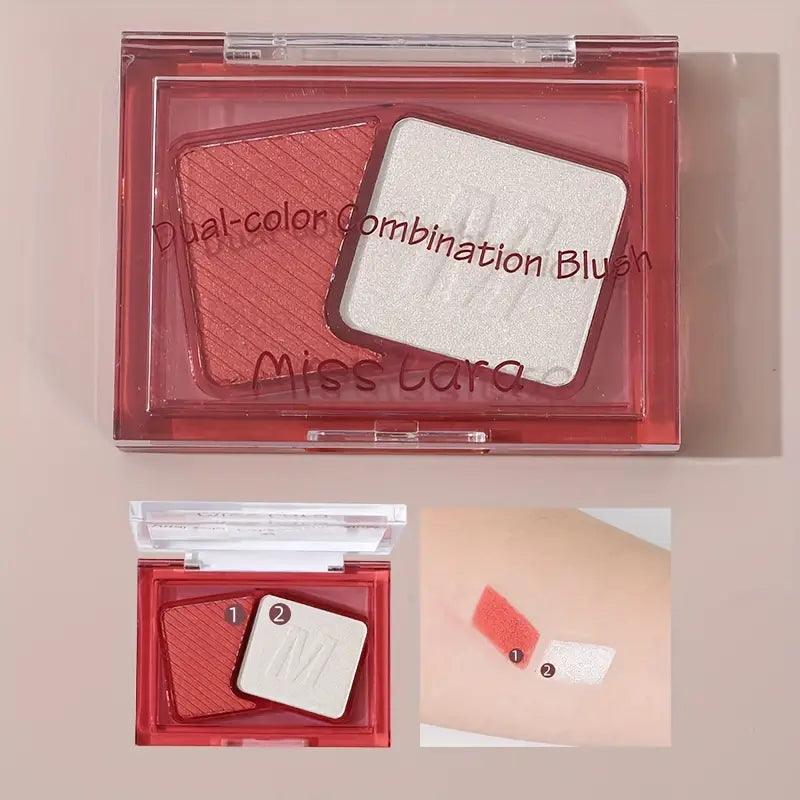 Miss Lara Two Tone Blush Palette - Buy Online in Pakistan at Cosmia.pk