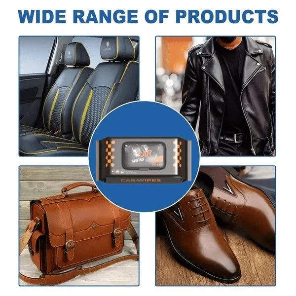 Car interior cleaning and polishing Wipes - PACK OF 80 - Buy Online in Pakistan at Cosmia.pk
