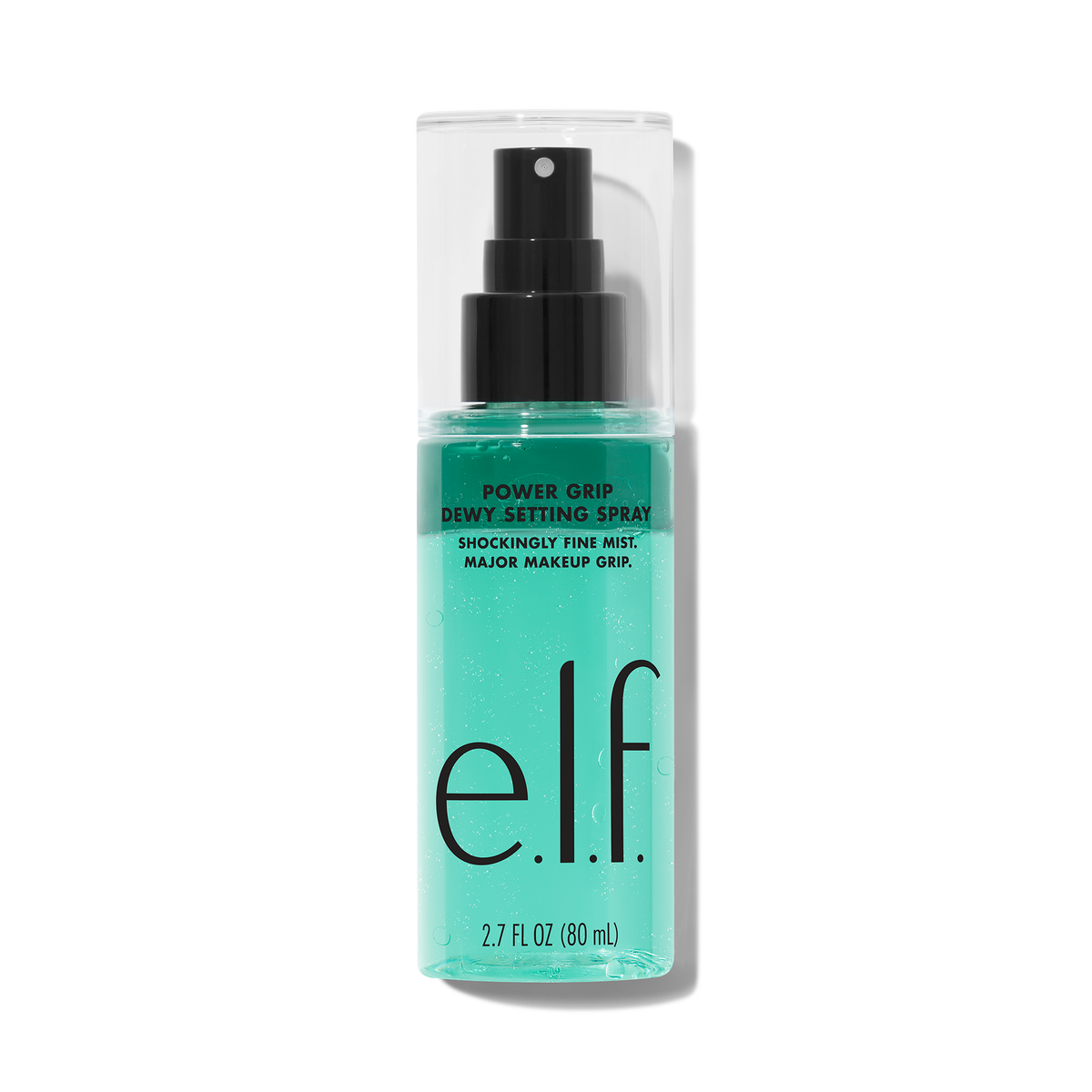 e.l.f. Power Grip Dewy Setting Spray 80ml closed bottle front view