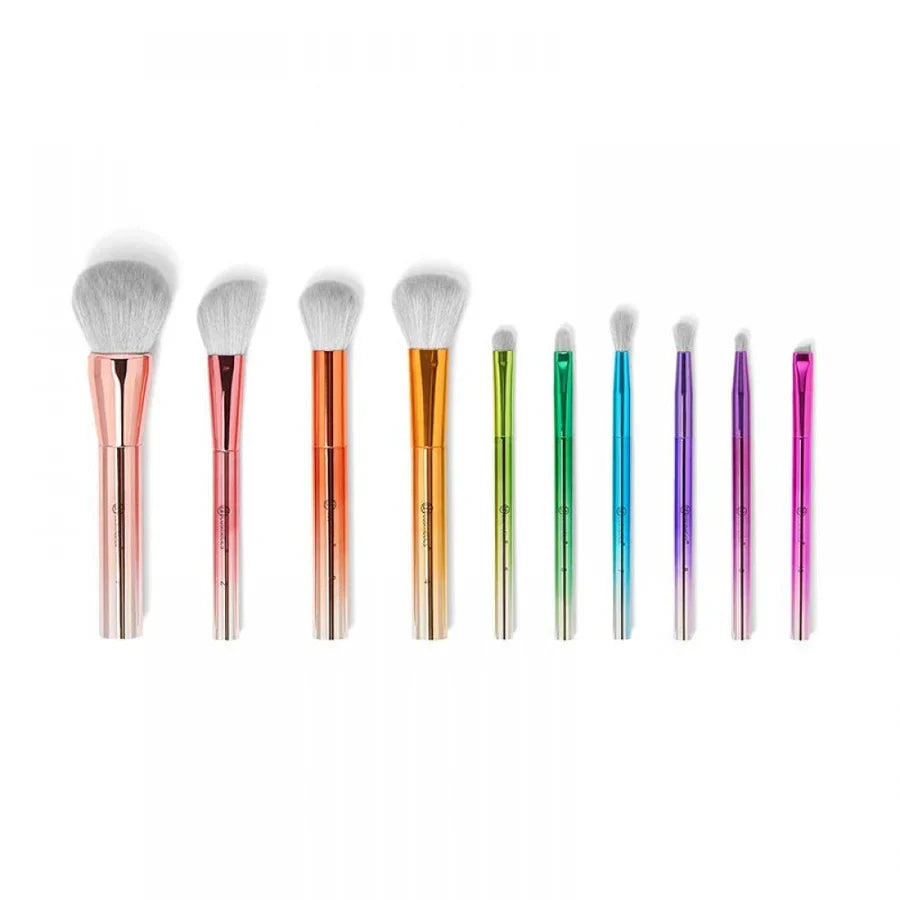 BH Cosmetics Take Me Back To Brazil - 10 Pieces Brush Set - Buy Online in Pakistan at Cosmia.pk