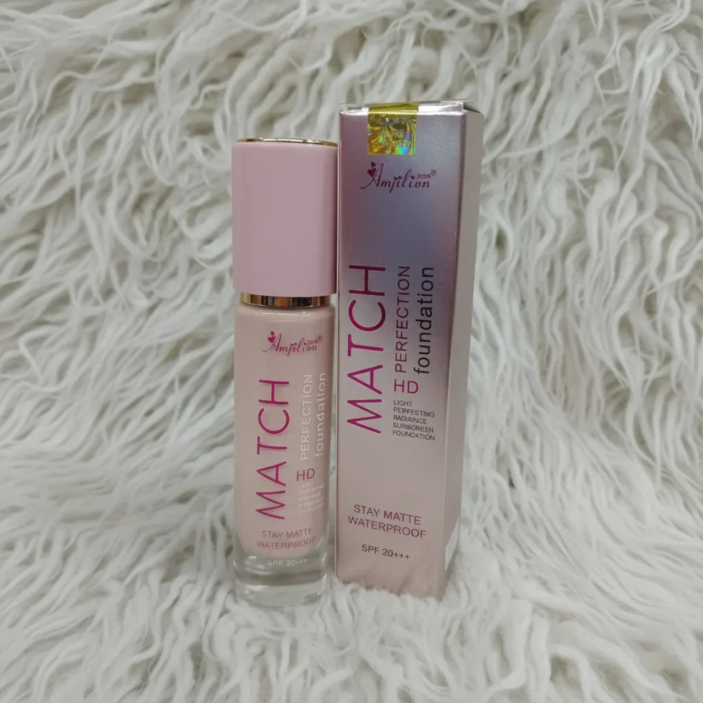 Amjilion Matte HD Perfect Foundation - Buy Online in Pakistan at Cosmia.pk