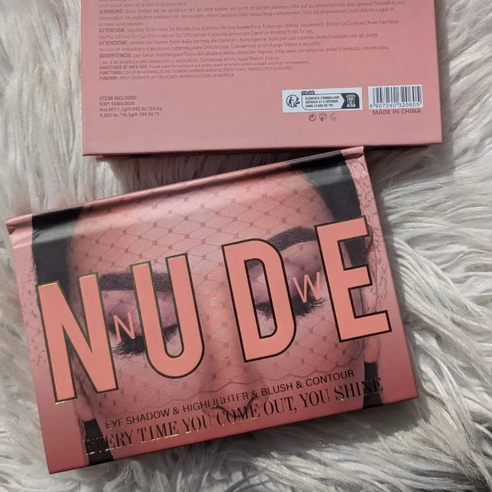 Nude4-in-1 Book Eyeshadow Palette - Buy Online in Pakistan at Cosmia.pk