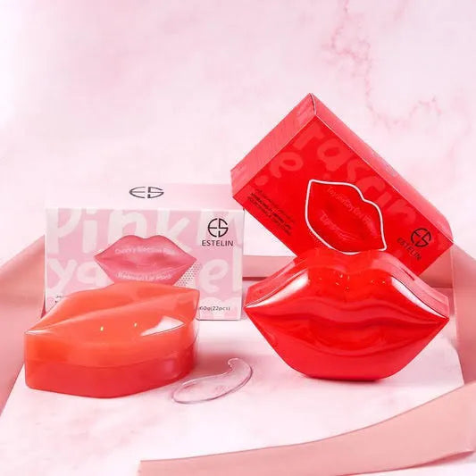 ESTELIN Fascinating Red Hydrogel Lip Mask - Buy Online in Pakistan at Cosmia.pk