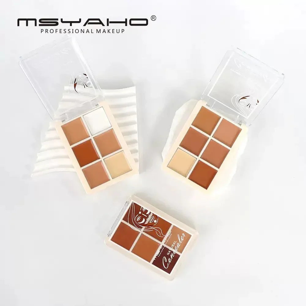 MSYAHO 6 Colors Concealer Palette - Buy Online in Pakistan at Cosmia.pk